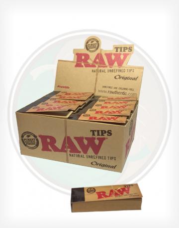 Raw Unbleached Roll-Up Tips - 1 pack / 50 tips