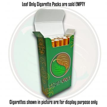 LEAF ONLY CIGARETTE PACK EMPTY 100 SIZE